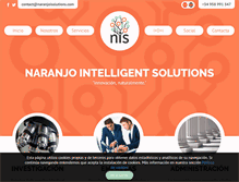 Tablet Screenshot of naranjoisolutions.com